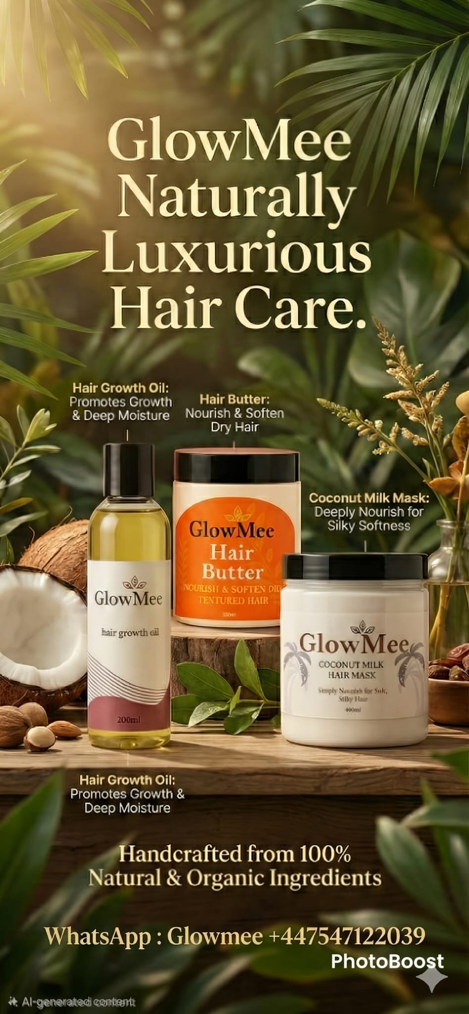 GlowMee Natural Hair Care